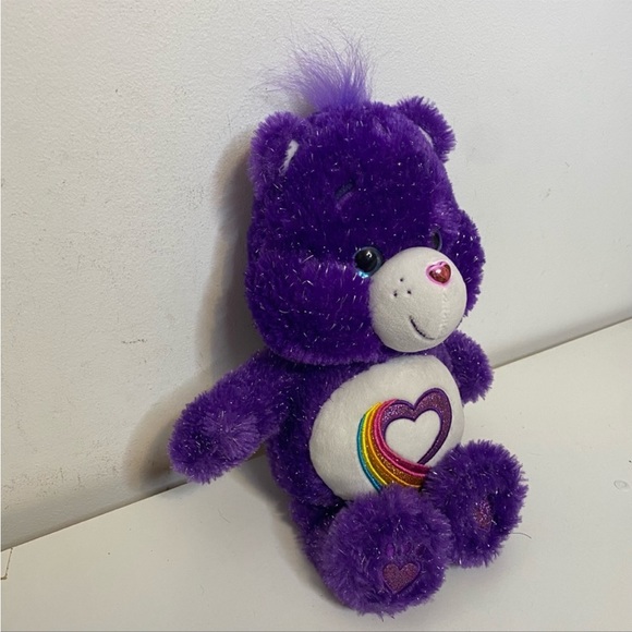 Rainbow Heart Care Bear Plush Limited Edition 2017 - Picture 4 of 5